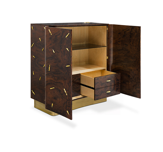 BARAKA | Wooden Cupboard Modern Design by BRABBU